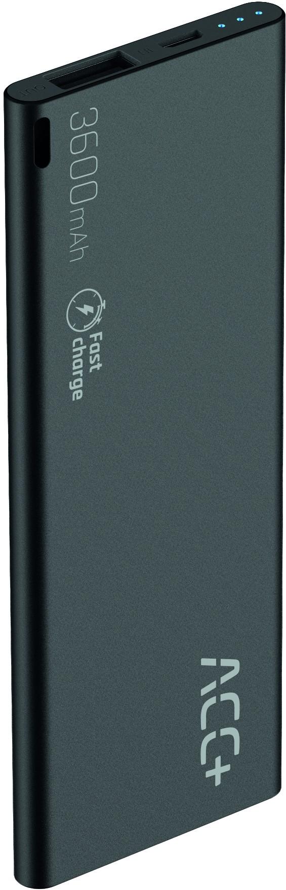 Powerbank ACC+ Thin 3600 mAh (czarny)