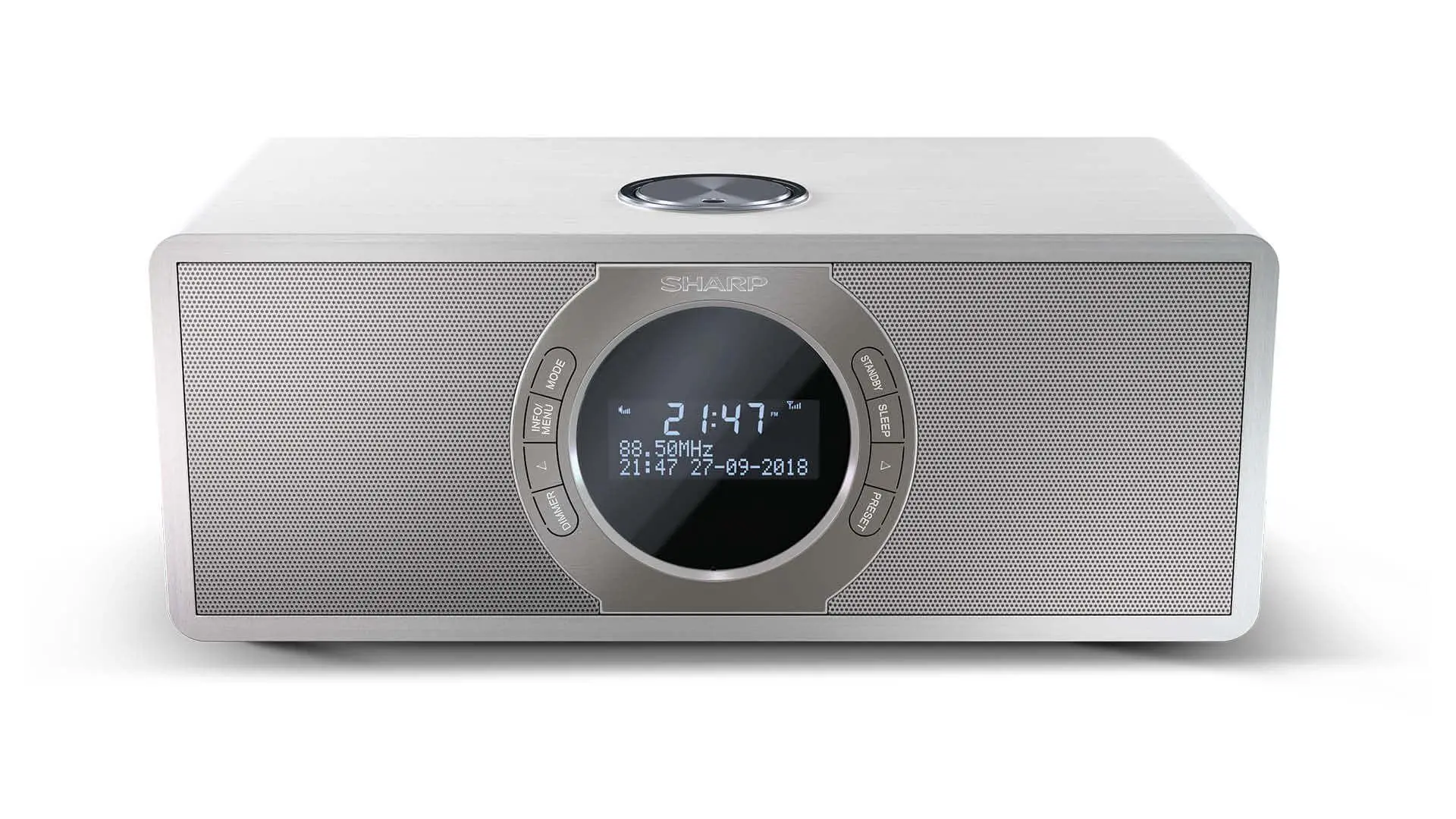 Radioodbiornik Sharp DR-S460 Radio FM DAB+ Bluetooth Biały