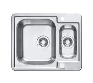 Alveus Line Maxim 50 1085946 - satyna - stalowy - wpuszczany w blat