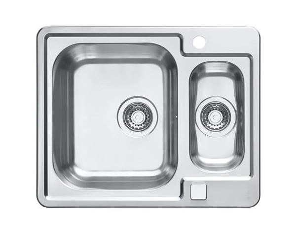 Zlewozmywak Alveus Line Maxim 50 1085946 - satyna - stalowy - wpuszczany w blat