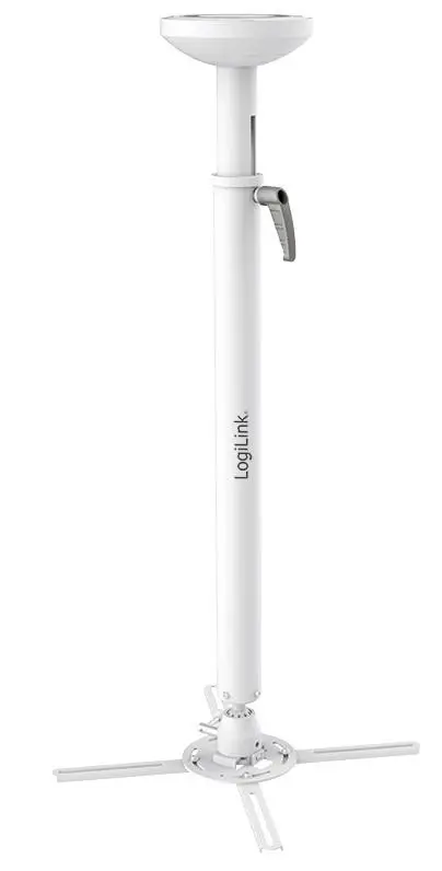 Uchwyt sufitowy LogiLink BP0053 820-1200 mm Biały