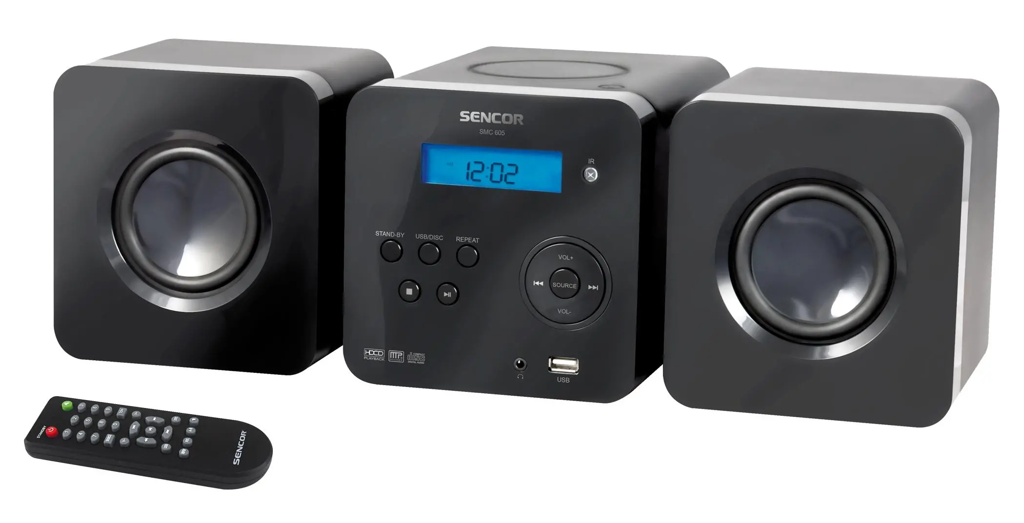 Wieża Sencor SMC 605 10W Radio FM Czarny