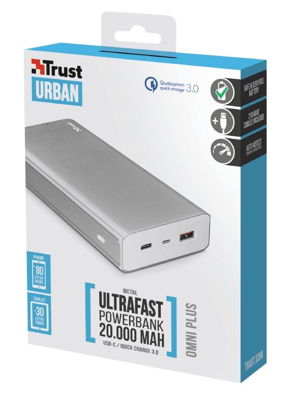 Powerbank Urban Revolt 22790 Omni Plus Metal 20000mAh