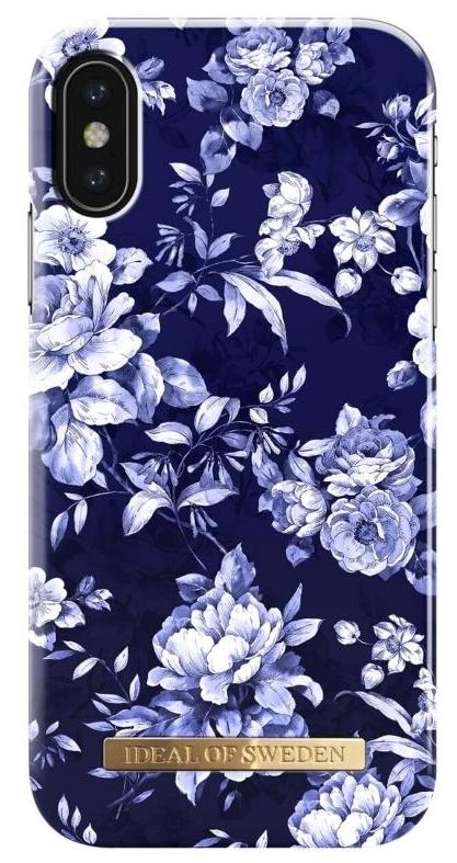 Etui iDeal Of Sweden Fashion Case do iPhone X/Xs (sailor blue bloom)