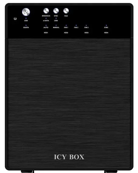 Obudowa ICY BOX IB-3640SU3 Czarny