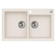 Alveus Rock 90 1219011 Granitowy Biały