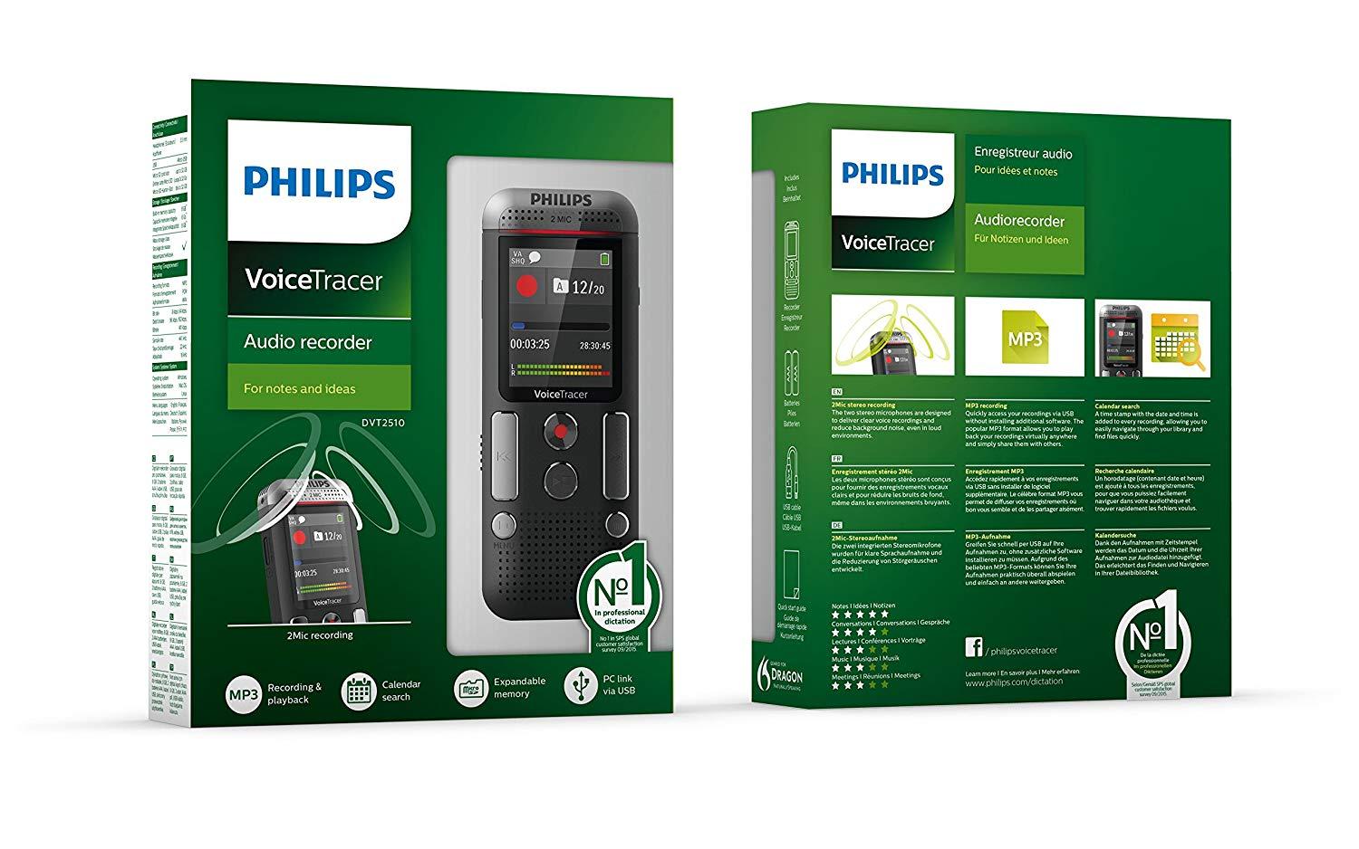 Dyktafon Philips DVT2510