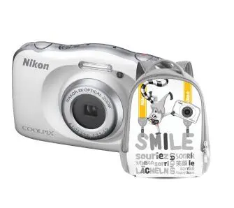 Aparat Nikon COOLPIX W150 Biały + plecak