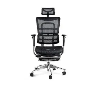 Крісло Diablo Chairs V-Master Normal Size Biurowy do 200kg Tkanina Czarny