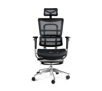 Fotel Diablo Chairs V-Master Normal Size Biurowy do 200kg Tkanina Czarny