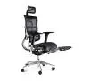 Fotel Diablo Chairs V-Master Normal Size Biurowy do 200kg Tkanina Czarny