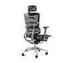 Fotel Diablo Chairs V-Master Normal Size Biurowy do 200kg Tkanina Czarny