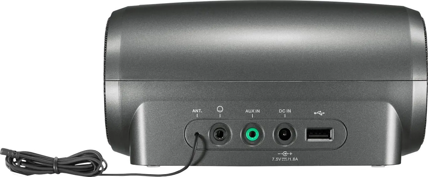 Radioodbiornik Sangean FUSION 110 RCR-11WF Radio FM DAB+ Internetowe Srebrny