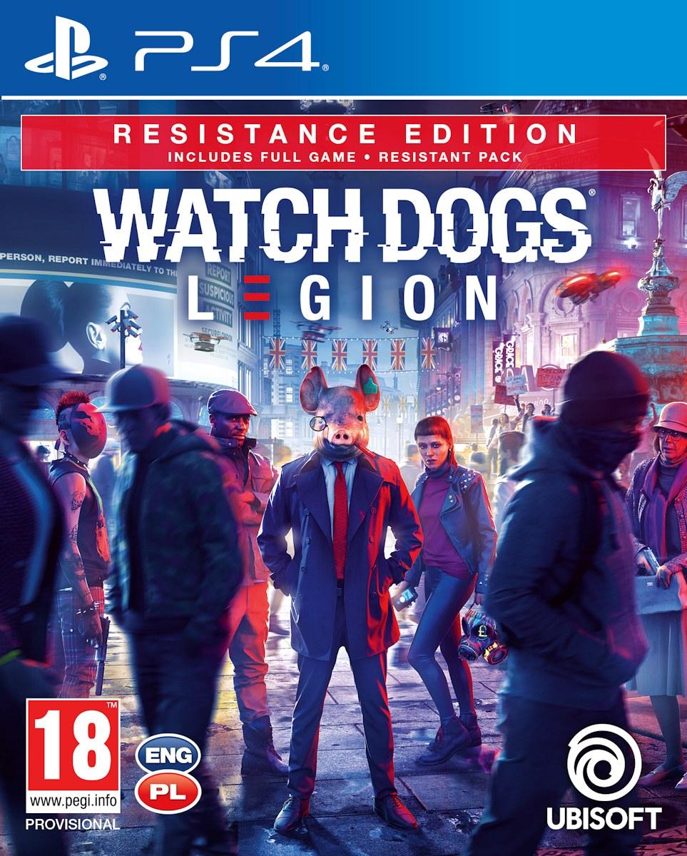 Watch Dogs Legion - Edycja Resistance - Gra na PS4 (Kompatybilna z PS5)