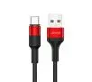 Kabel USAMS pleciony U5 2A USB-C US-SJ221 Czerwony