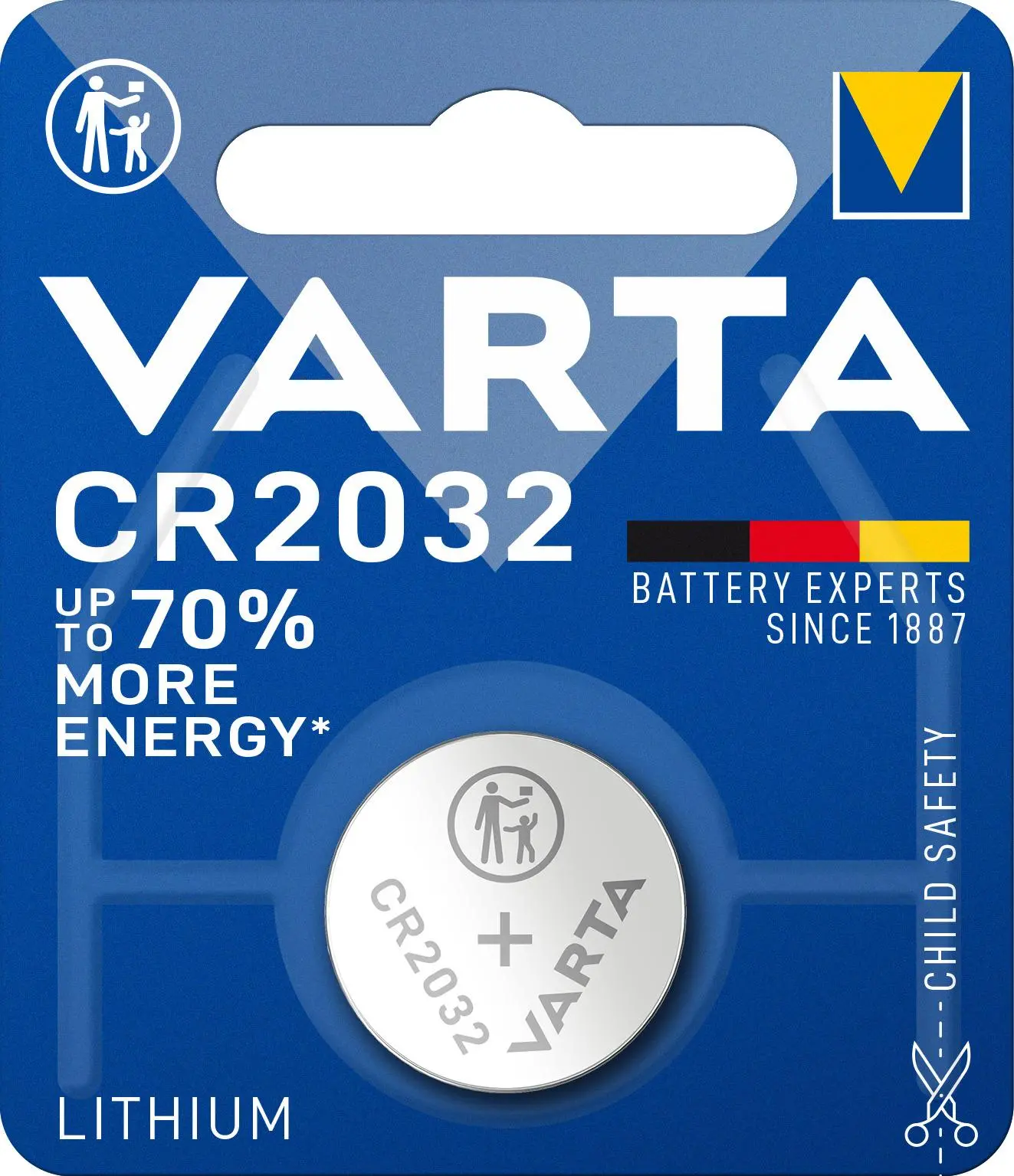 Baterie VARTA CR2032 1szt.