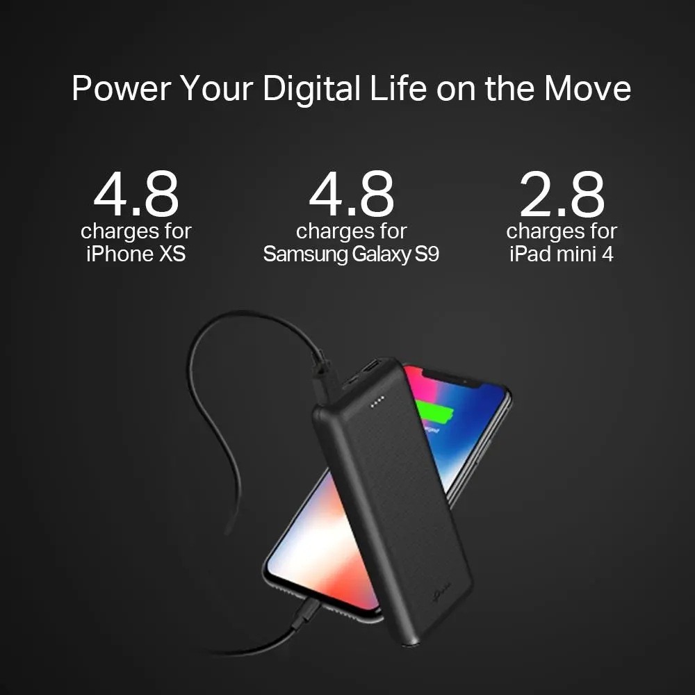 Powerbank TP-LINK TL-PB20000 V1 20000mAh Czarny