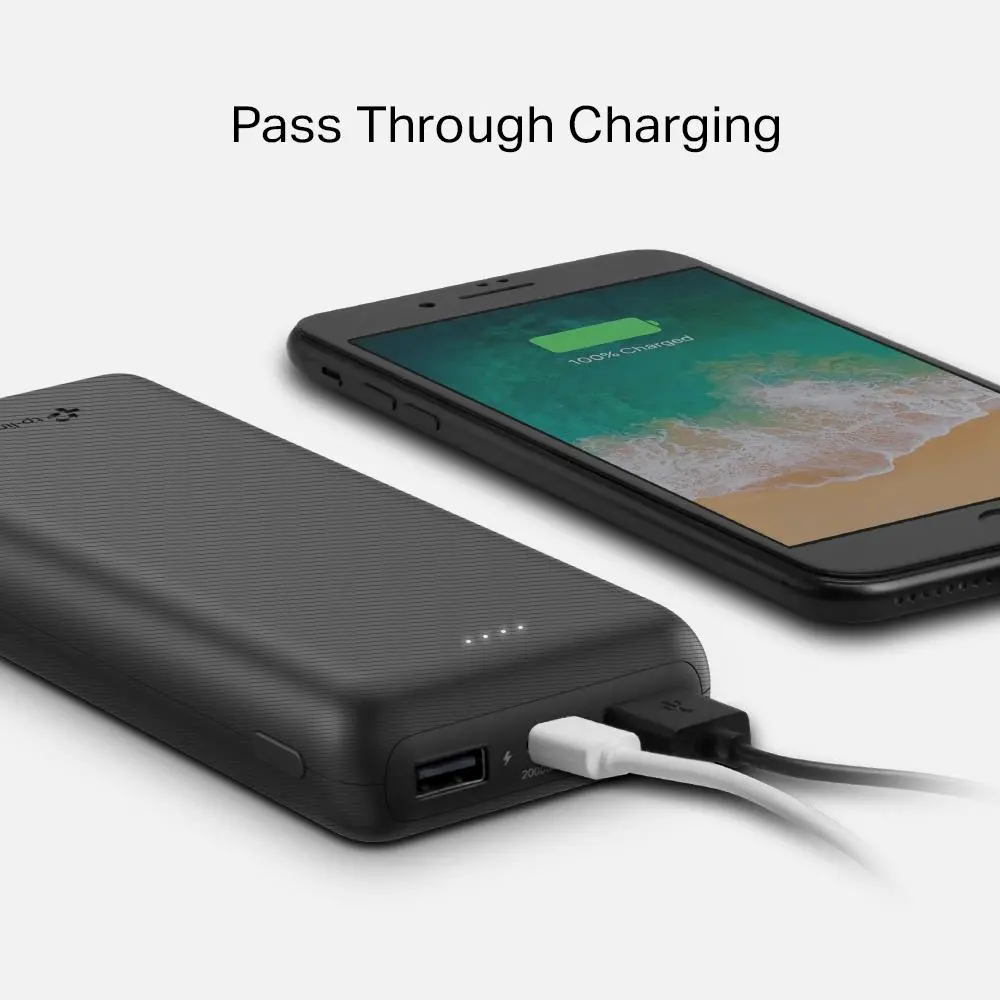 Powerbank TP-LINK TL-PB20000 V1 20000mAh Czarny