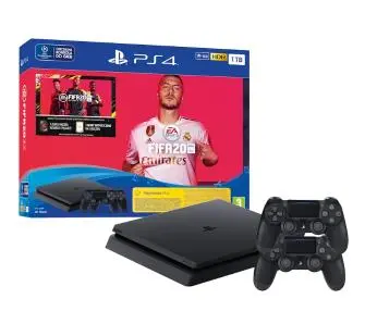 Konsola Sony PlayStation 4 Slim 1TB + dodatkowy pad + FIFA 20