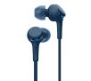 Słuchawki bezprzewodowe Sony WI-XB400 Dokanałowe Bluetooth 5.0 Niebieski