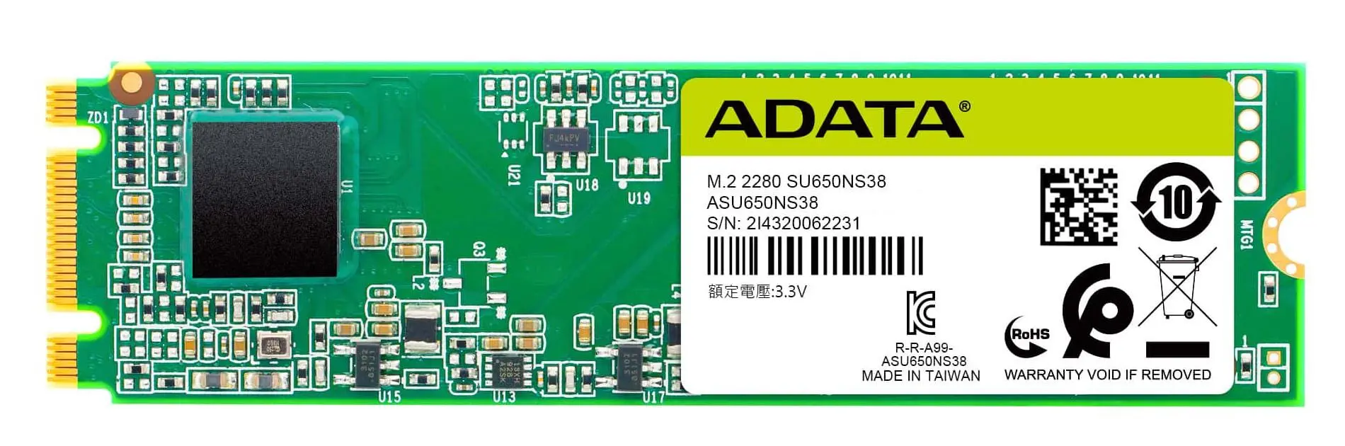 Dysk SSD Adata Ultimate SU650 240GB M.2