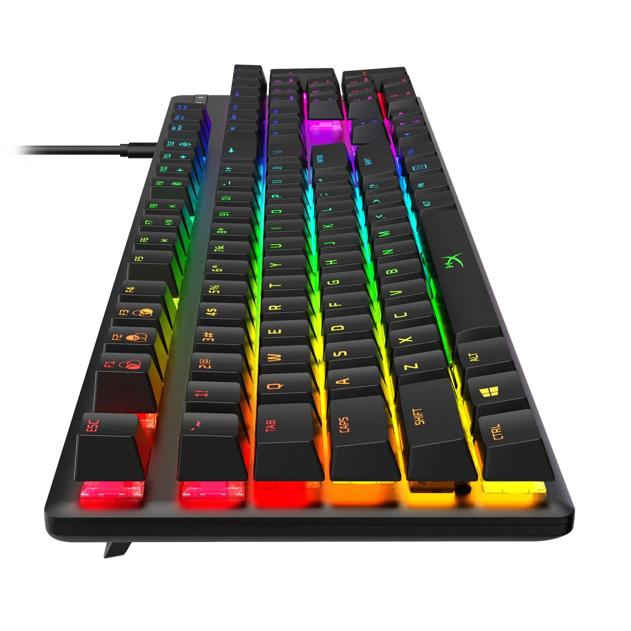 Klawiatura mechaniczna HyperX Alloy Origins Red Switch Czarny