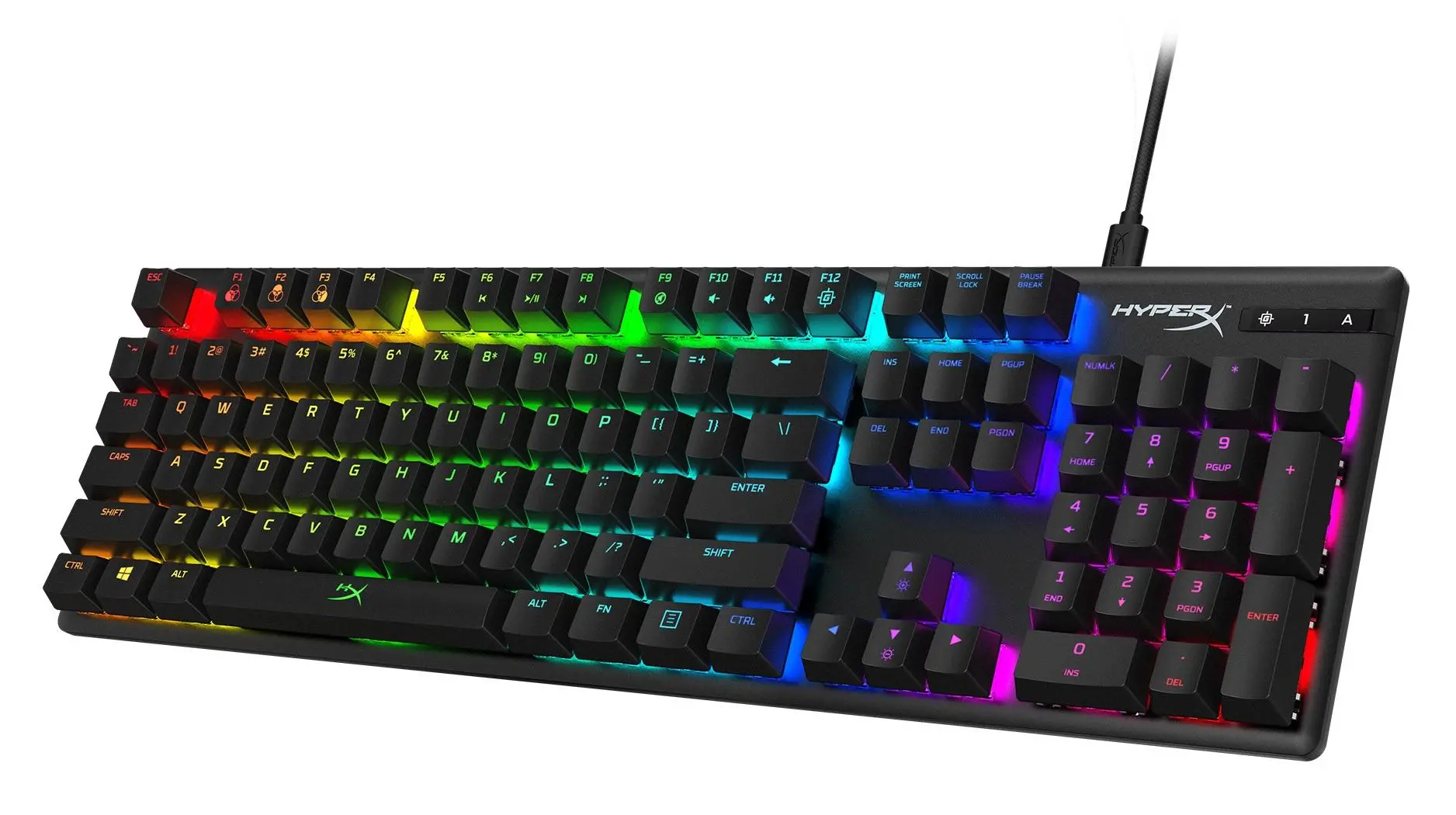 Klawiatura mechaniczna HyperX Alloy Origins Red Switch Czarny