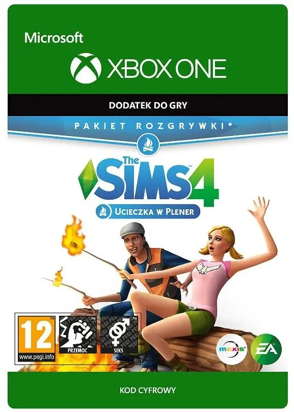 The Sims 4 - Ucieczka w Plener DLC [kod aktywacyjny] Xbox One