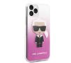 Etui Karl Lagerfeld KLHCN58TRDFKPI do iPhone 11 Pro Różowy