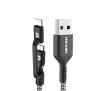 Kabel Zendure USB 2-W-1 2m (czarny)