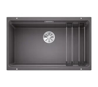 Zlewozmywak Blanco ETAGON 700-U 525168 Granitowy Szarość skały