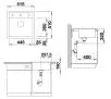 Zlewozmywak Blanco DALAGO 5 518524 Granitowy Biały