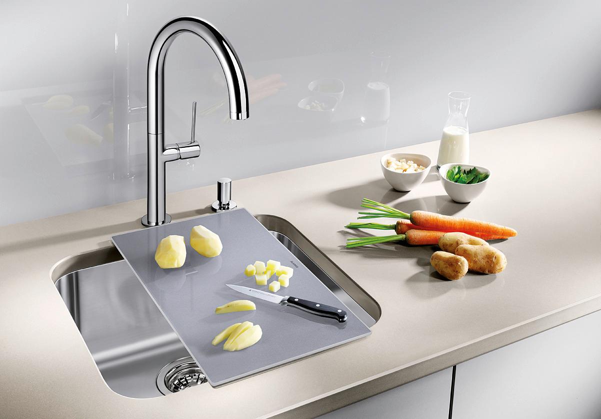 Zlewozmywak Blanco SUPRA 400-U 518202 Stalowy Srebrny