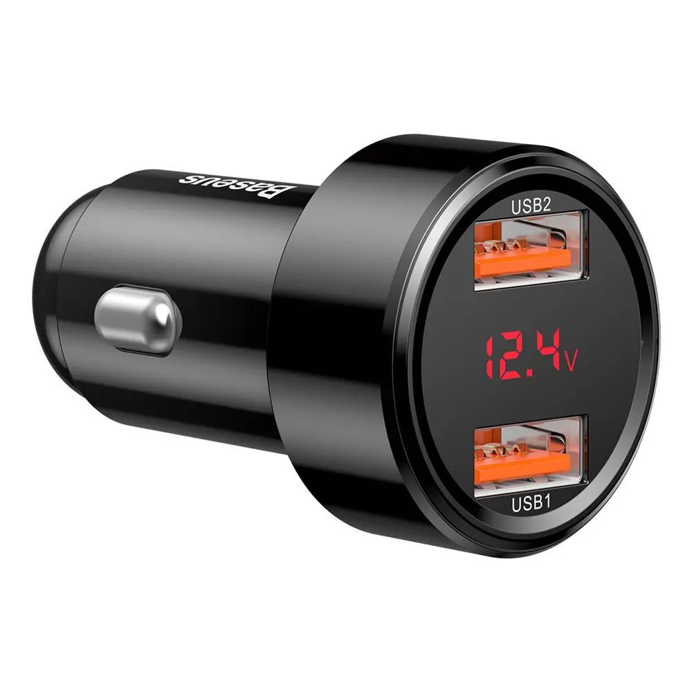 Ładowarka samochodowa Baseus Magic PPS QC 3,0 2USB 45W Czarny