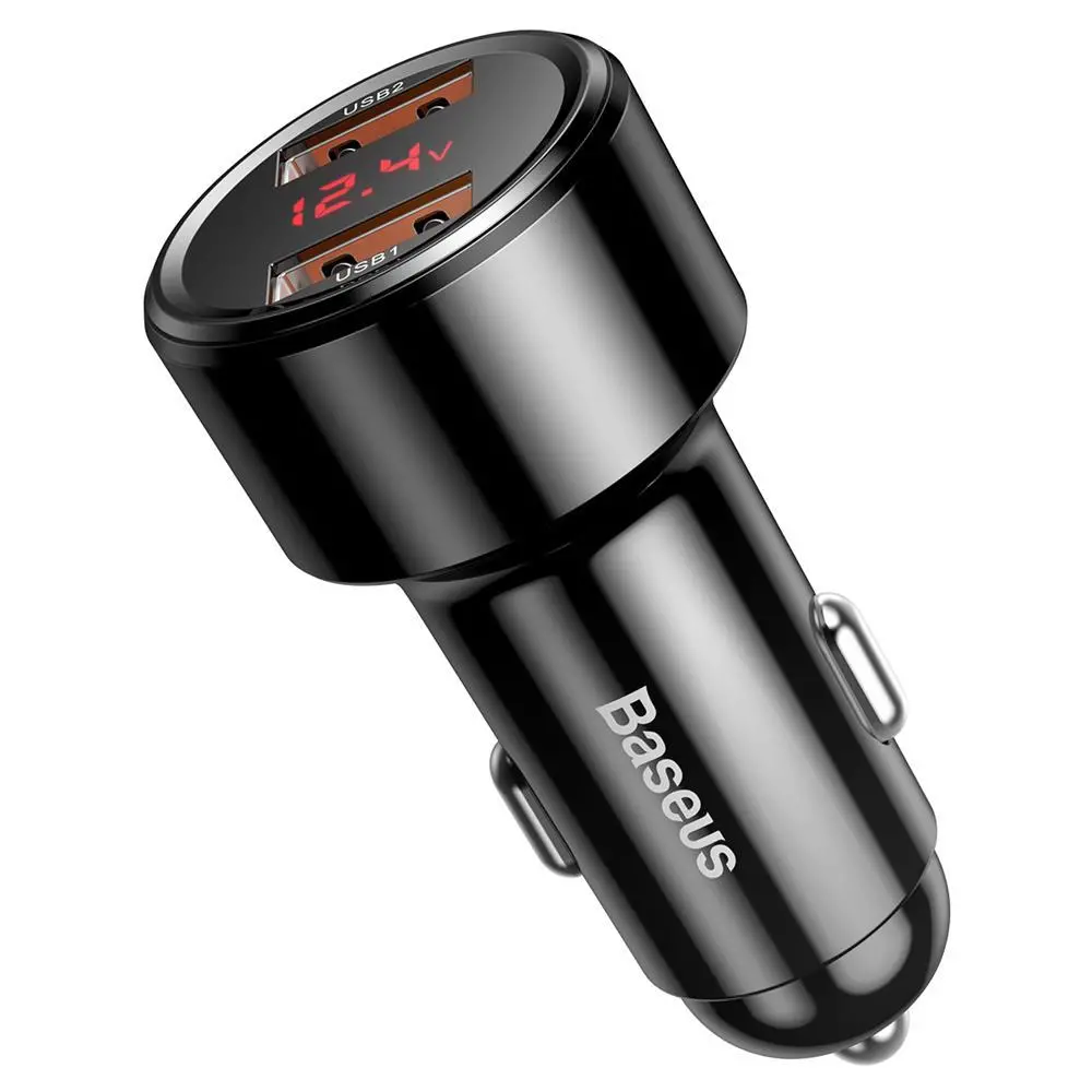 Ładowarka samochodowa Baseus Magic PPS QC 3,0 2USB 45W Czarny
