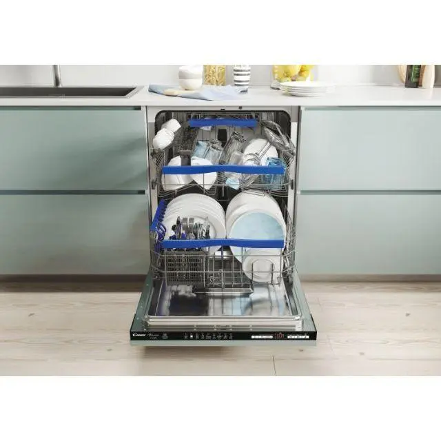 Zmywarka Candy Brava CDIMN 4D622PB 59,8cm Automatyczne otwieranie drzwi Zdalne sterowanie