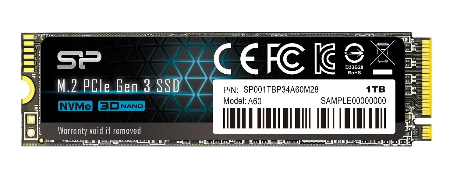 Dysk Silicon Power P34A60 1TB M.2 2280