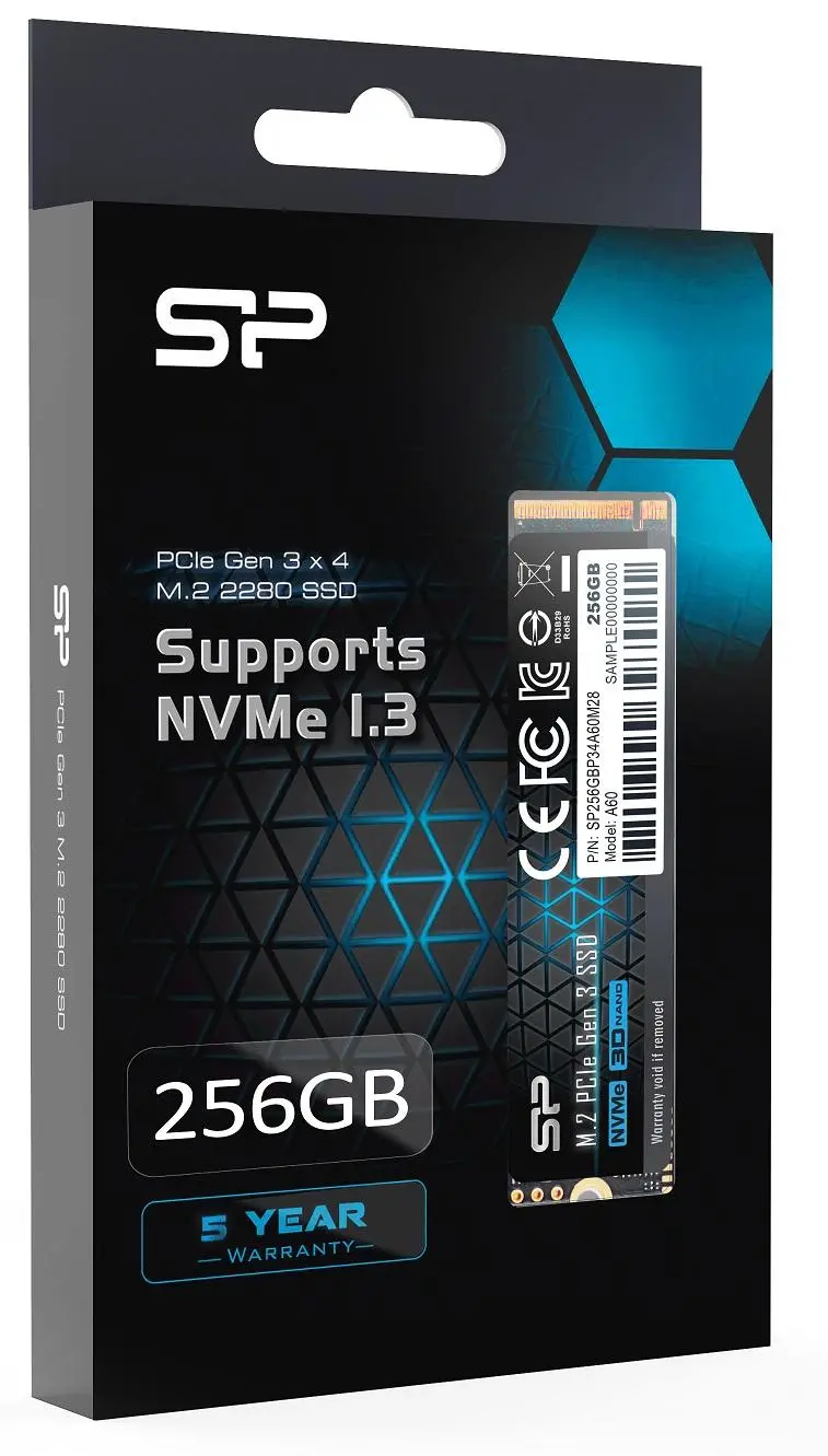 Dysk Silicon Power P34A60 256GB M.2 2280
