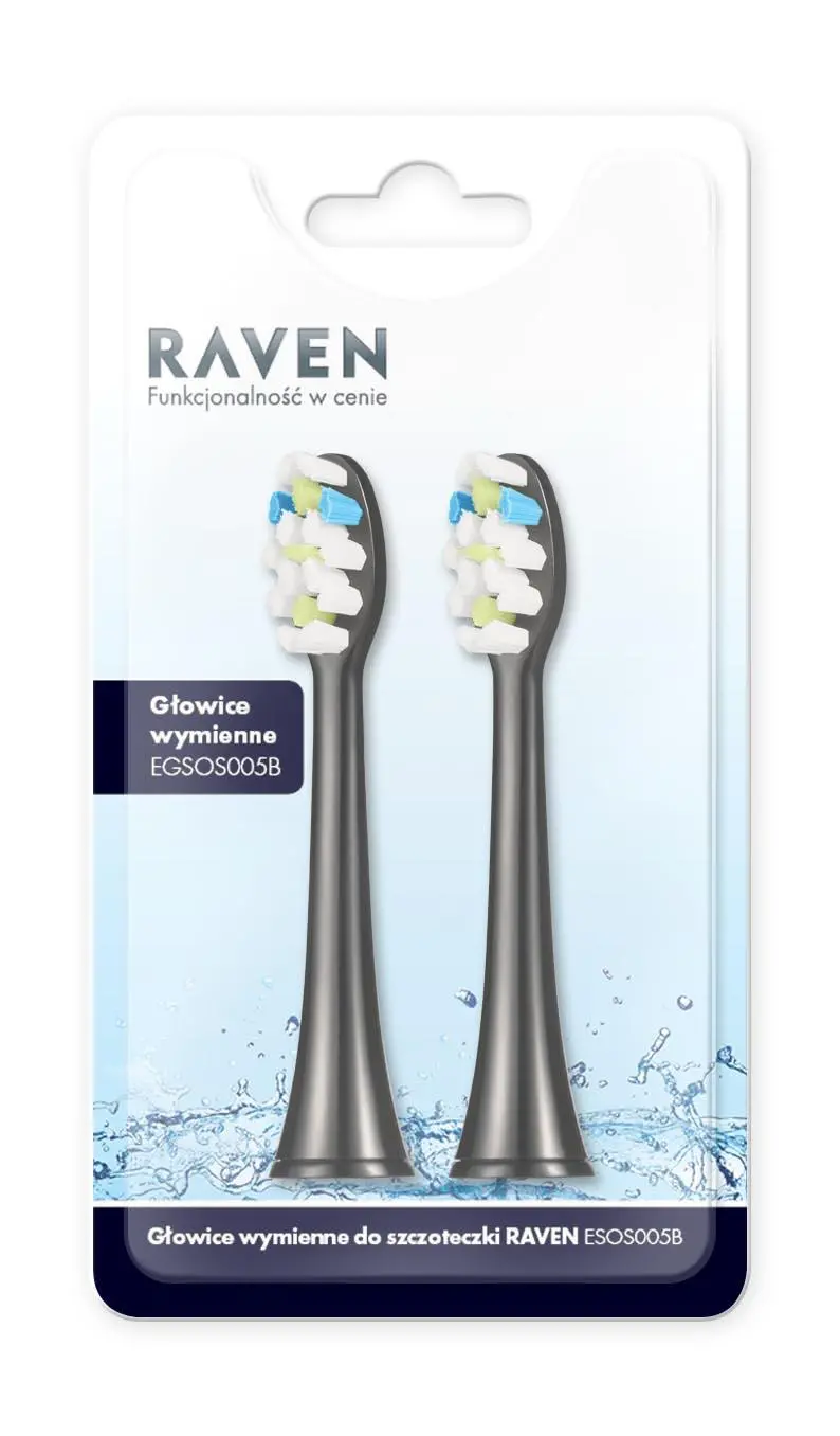 Końcówka do szczoteczki Raven ESOS005B 2szt.