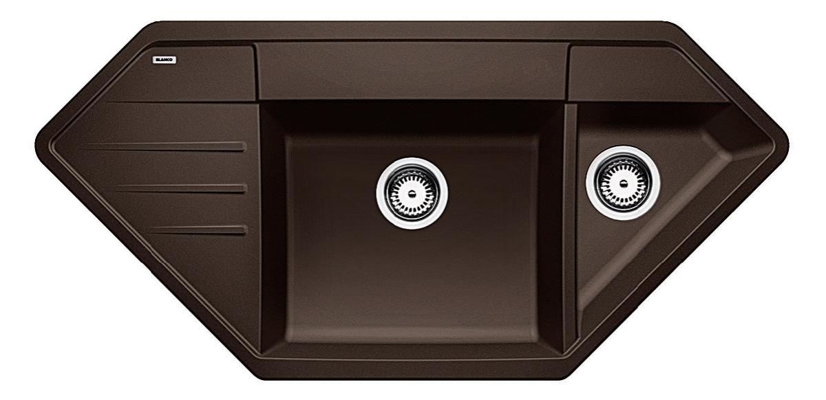 Zlewozmywak Blanco LEXA 9 E 515115 (kawowy)