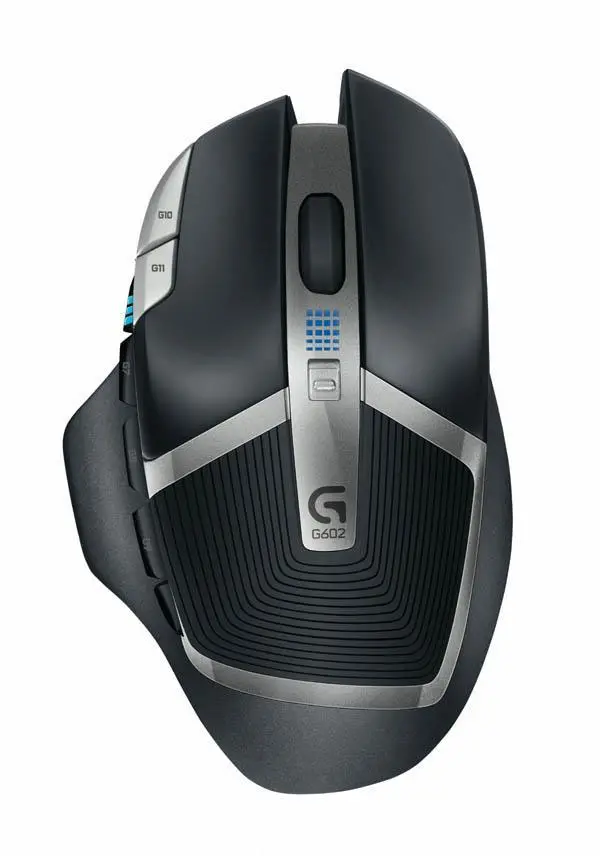 Myszka gamingowa Logitech G602 Czarno-srebrny