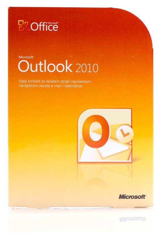 Microsoft Outlook 2010 PL DVD 32-bit/x64 (BOX)