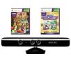 Kontroler Microsoft Xbox 360 Kinect + Kinect Adventures + Kinect Sport Ultimate
