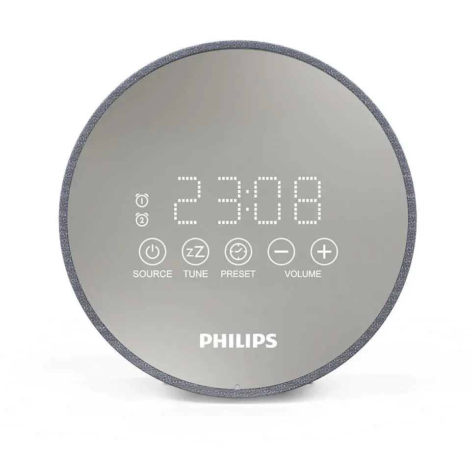 Radiobudzik Philips TADR402/12 Szary
