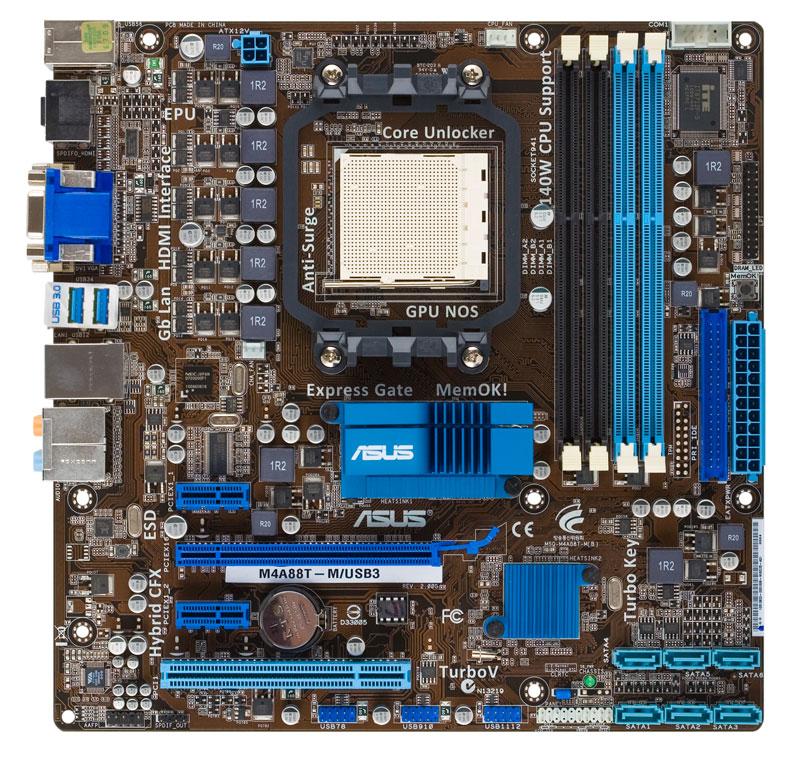 Płyta główna ASUS M4A88T-M/USB3 (USB 3.0)