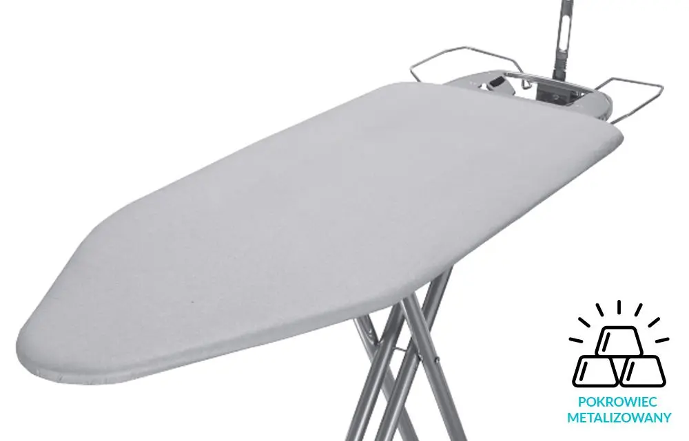 Pokrowiec na deskę HILLMANN EPOK01 Metalizowany 127x43 cm