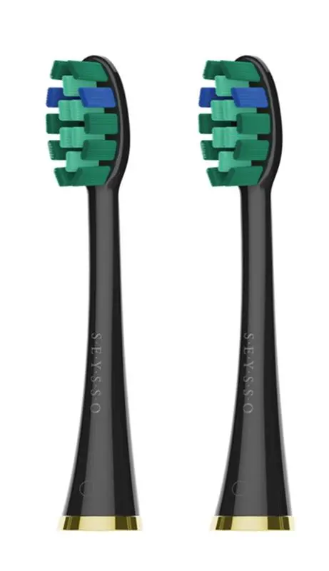 Końcówka do szczoteczki SEYSSO Gold Black Whitening SE0302B 2szt.