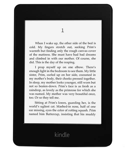Czytnik E-booków Amazon Kindle Paperwhite (angielskie menu, bez reklam)