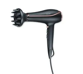 Suszarka do włosów Beurer HC 80 Jonizacja Dyfuzor Zimny nawiew 2200W 2 prędkości 3 temperatury