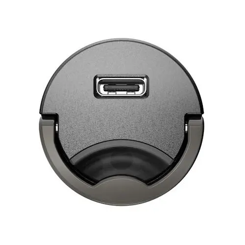 Ładowarka samochodowa Baseus VCHX-B0G Tiny Star Mini PPS 1USB typ-C 30W Szary